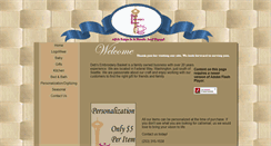 Desktop Screenshot of debsembroiderybasket.com